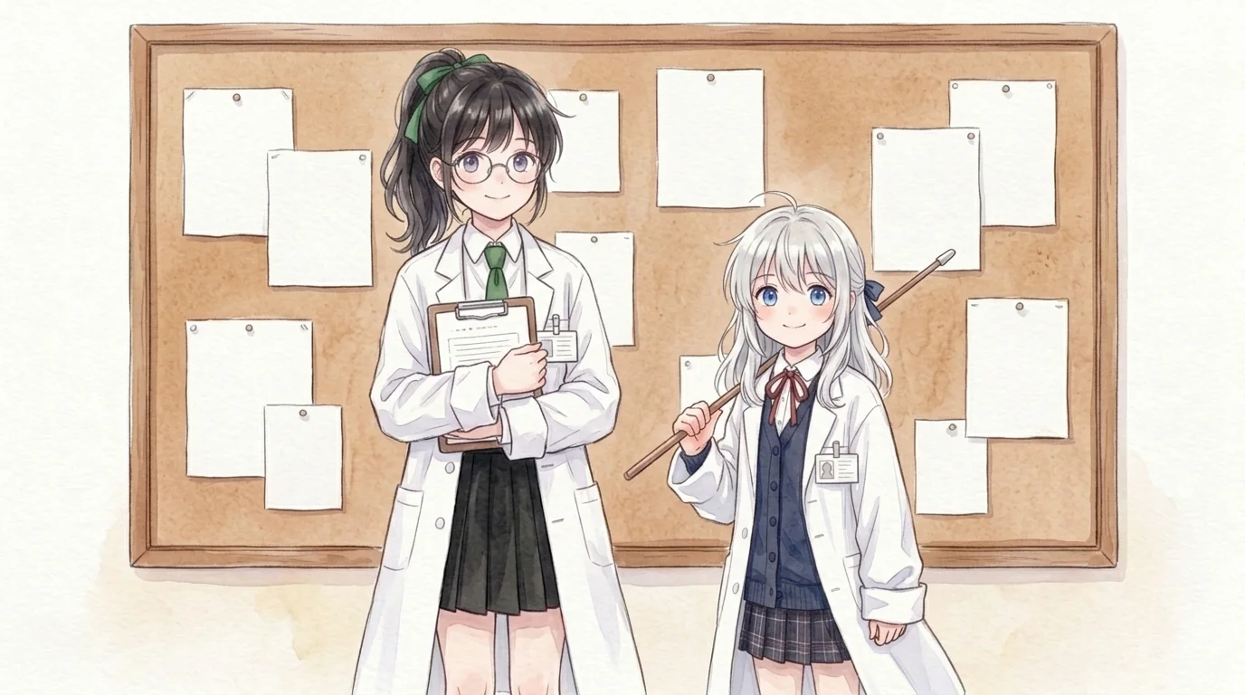 並んで立つ一葉と知秋